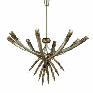 Подвесной светильник 6841/8 V2460 от MM Lampadari MM LAMPADARI ДИЗАЙНЕРСКИЕ 242810 Серебряный
