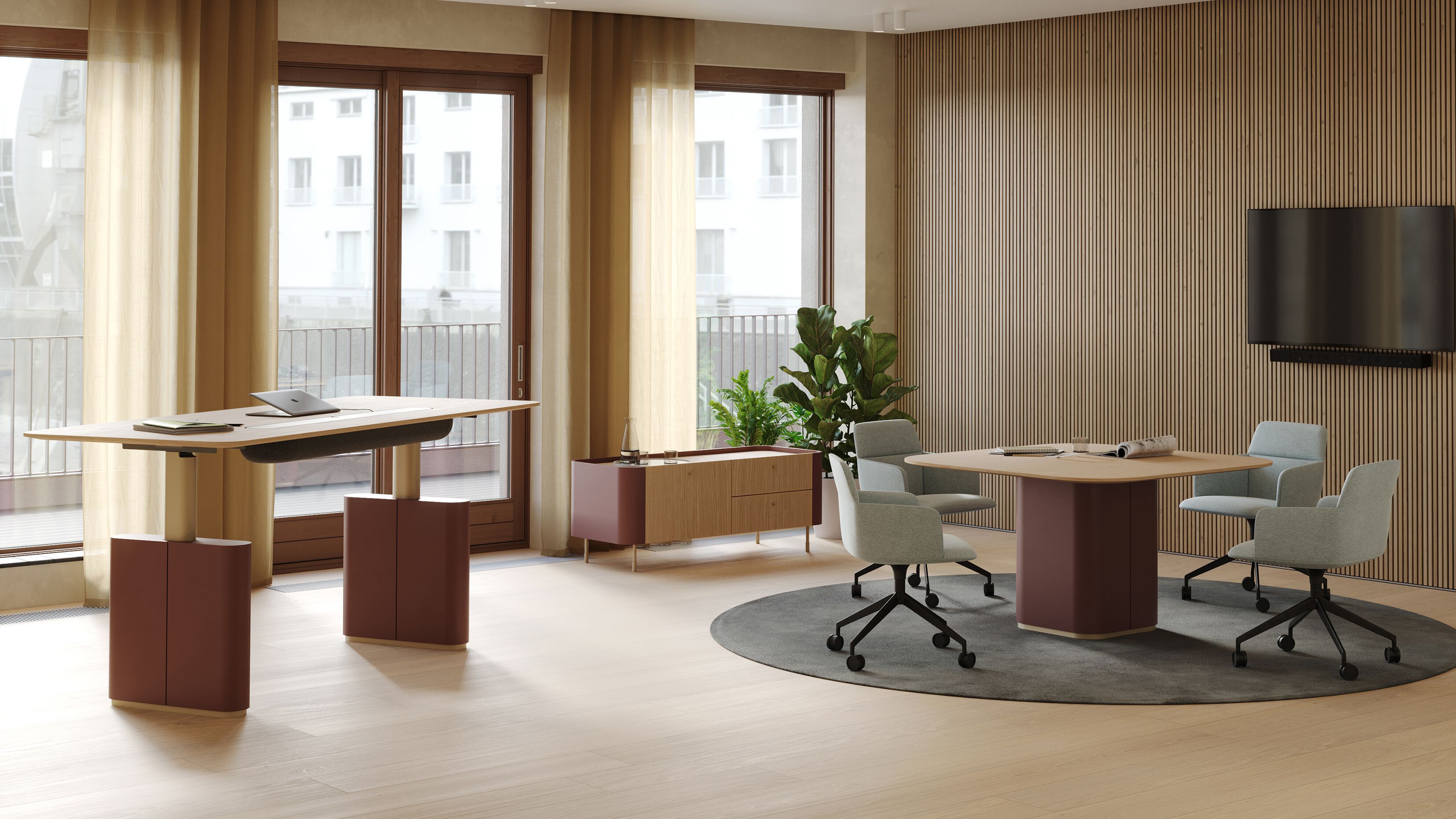 Деревянный шкаф с ящиками RENZ SPARK ARCH-00063891 - Вид №5