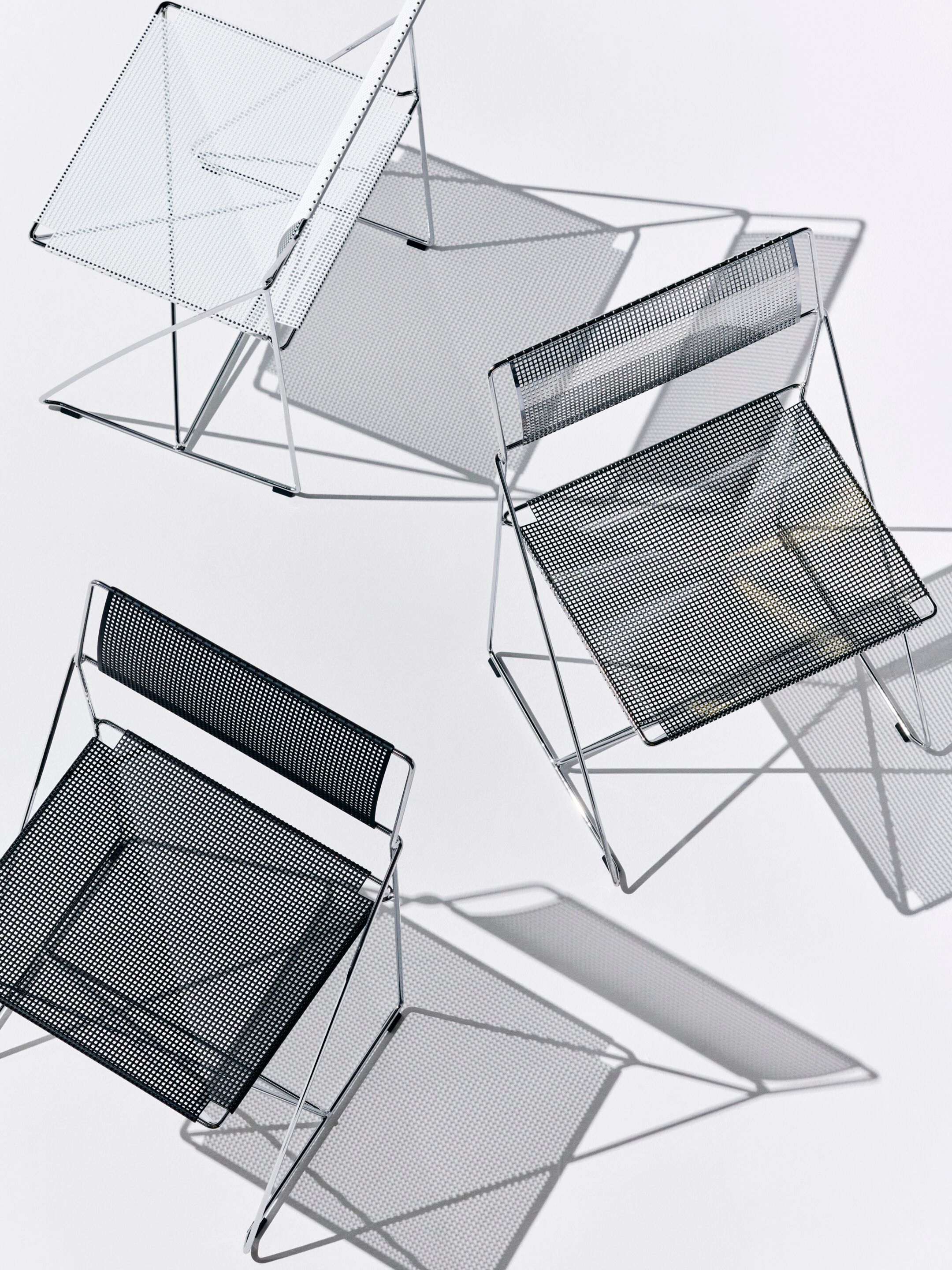 Штабелируемый стул из хромированной стали Hay X-Line ARCH-00064510 - Вид №5