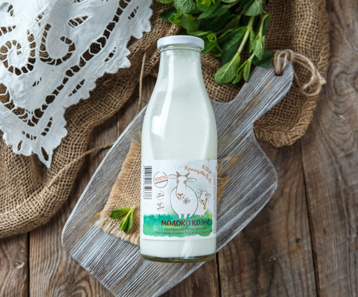 4265 Молоко козье цельное 2,8% — 5,6% Виктория Храмцова Вкусляндия 