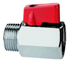 Кран шаровый 1/2 нр/вн мини мод. 126 126