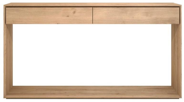 Ethnicraft Консоль из массива дерева с ящиками Oak nordic 51444 - 51447 - Вид №4