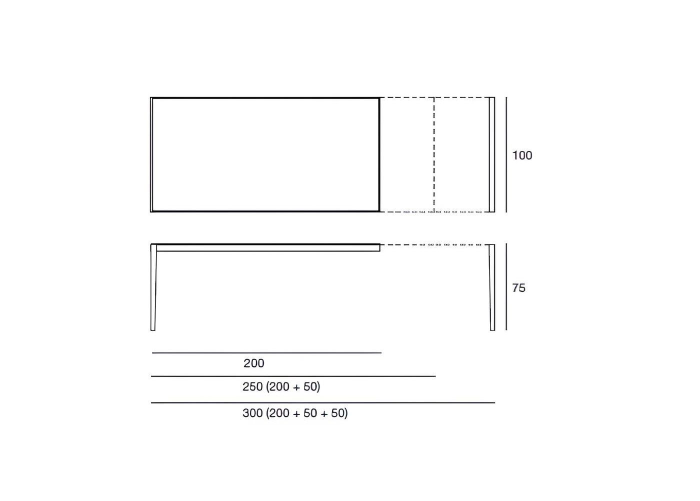 Прямоугольный выдвижной обеденный стол Pacini & Cappellini ARCH-00078751 - Вид №4