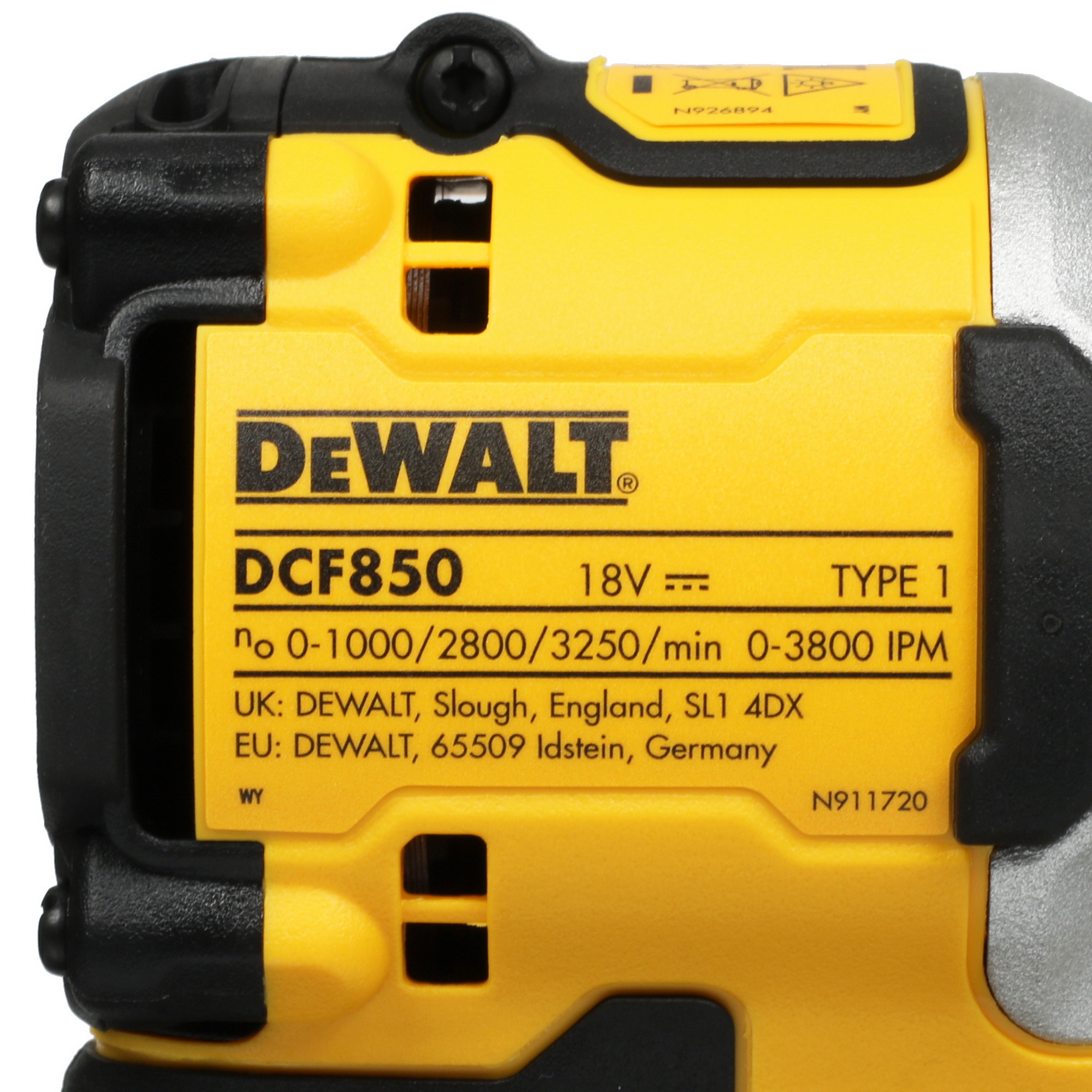 Винтоверт DeWalt DCF850N-XJ FLEXVOLТ 18/54V , Без ЗУ, Без АКБ 5440979 STDN-0000353 - Вид №2