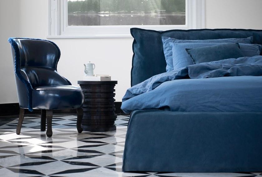 BAXTER Кровать из мягкой кожи sun-id-1366094 - Вид №4