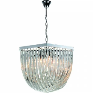 Подвесной светильник Divinare Cascata 3003/01 SP-8 DIVINARE ДИЗАЙНЕРСКИЕ, CASCATA 072075 Хром