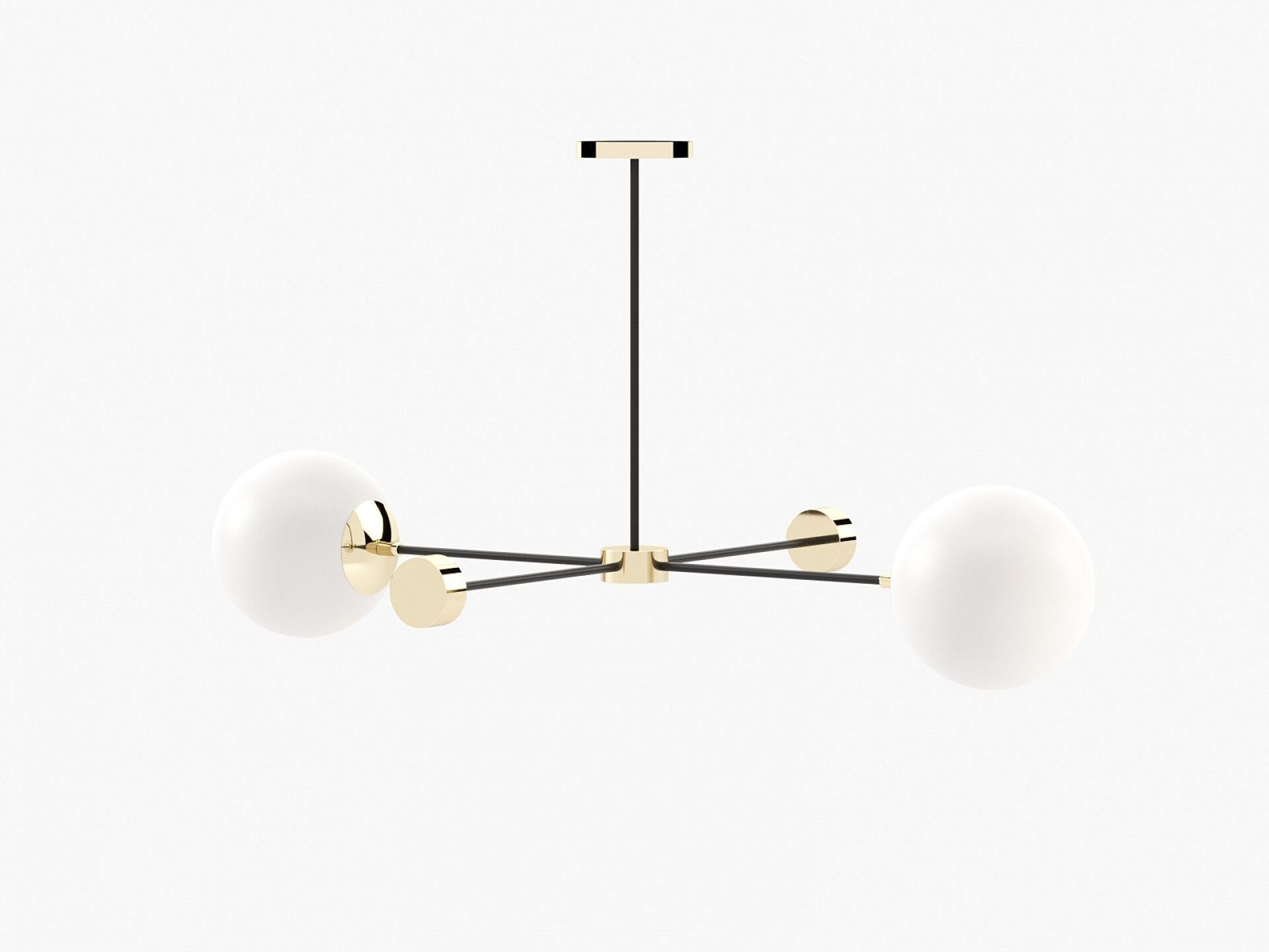 Подвесной светильник из нержавеющей стали и стекла Laskasas JANIS ARCH-00137299 - Вид №6