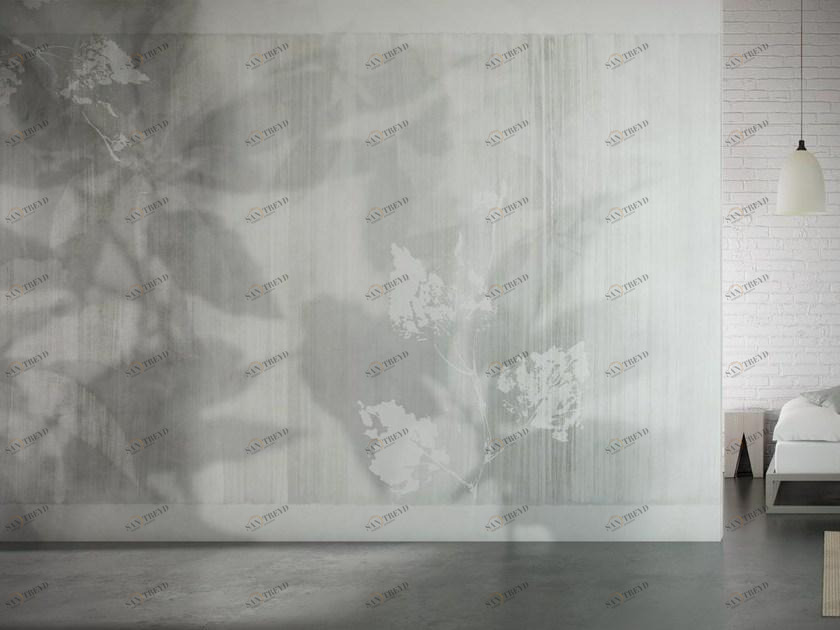 GLAMORA Моющиеся виниловые обои с цветочными мотивами Shadow sun-id-1432465