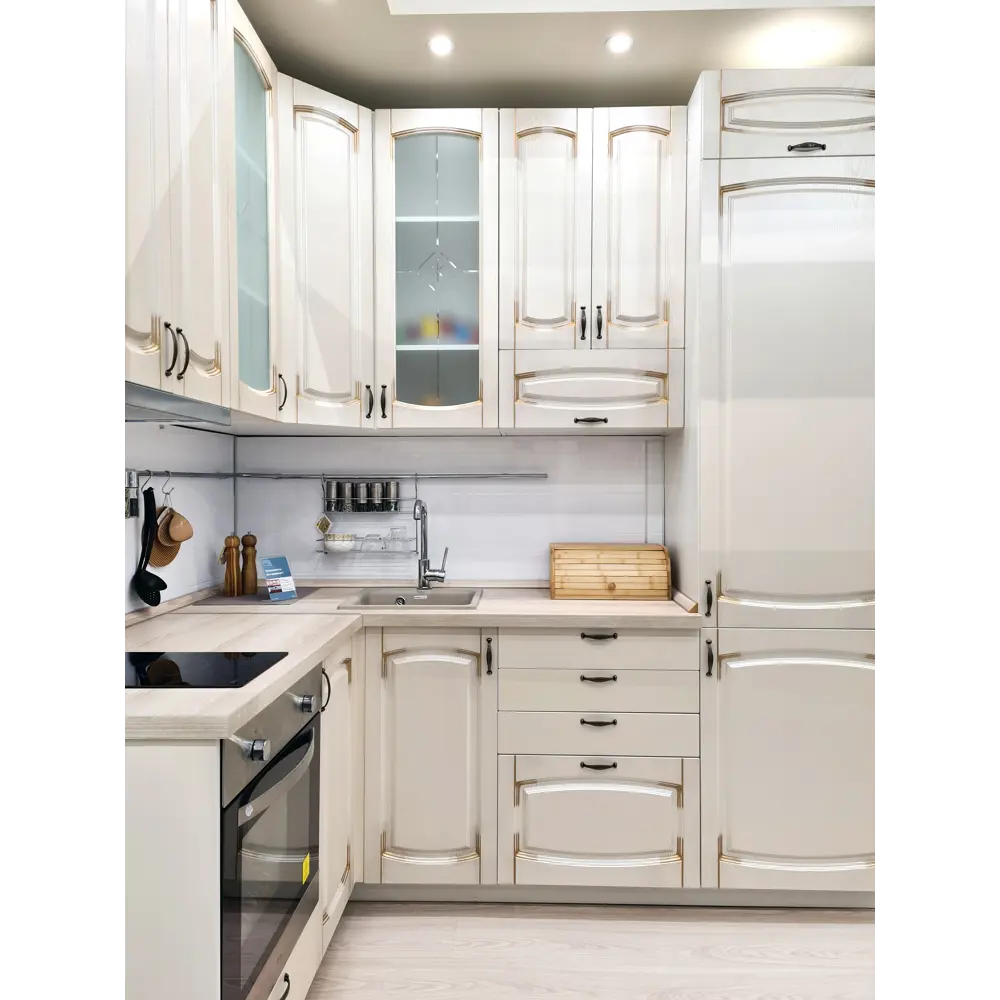 Фасад для кухонного шкафа Петергоф 79.7x38.1 см Delinia ID МДФ цвет бежевый STLM-2067225 - Вид №2