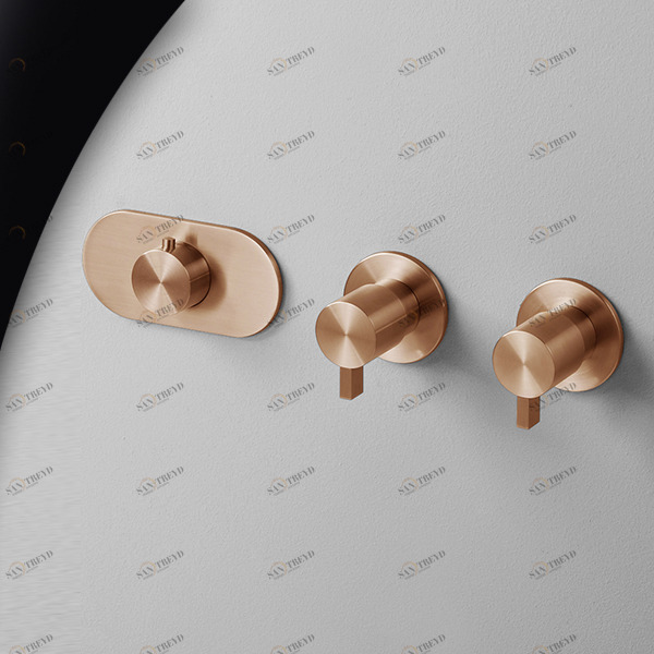 Термостат для душа карбон TOOX Radomonte TXQ55R