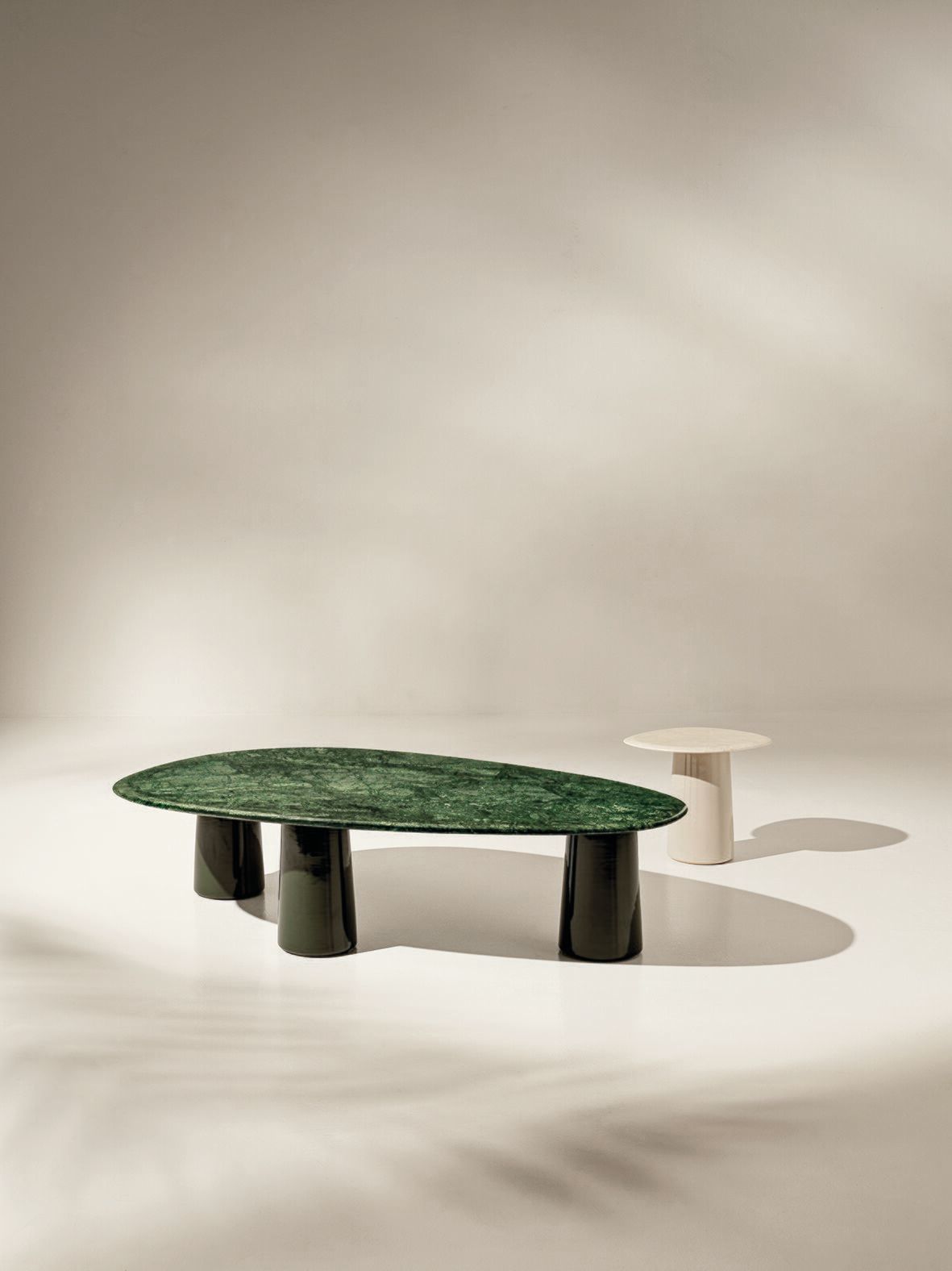 Журнальный столик с мраморной столешницей Ethimo Boldini ARCH-00028684 - Вид №5