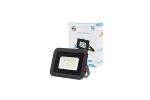 16835983 Прожектор LED с датчиком движения 20W VLF1-D-20-6500-B 6500К 1800Лм 220V IP65 1013401 VKL electric