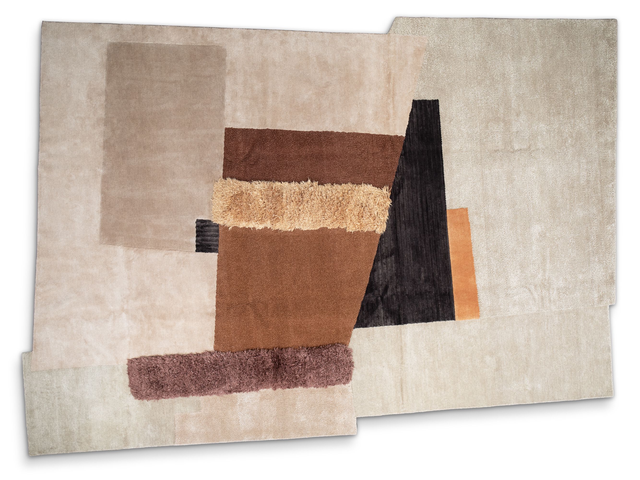 Ковер ручной работы с геометрическим рисунком Baxter Himani ARCH-00054247