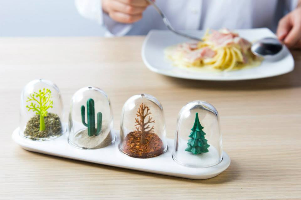 QL10121-WH Ёмкости для специй в наборе four seasons Qualy  - Вид №3