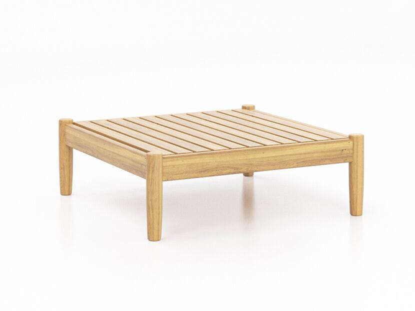 Квадратный стол из тикового дерева Walters Georgica ARCH-00111025 - Вид №2