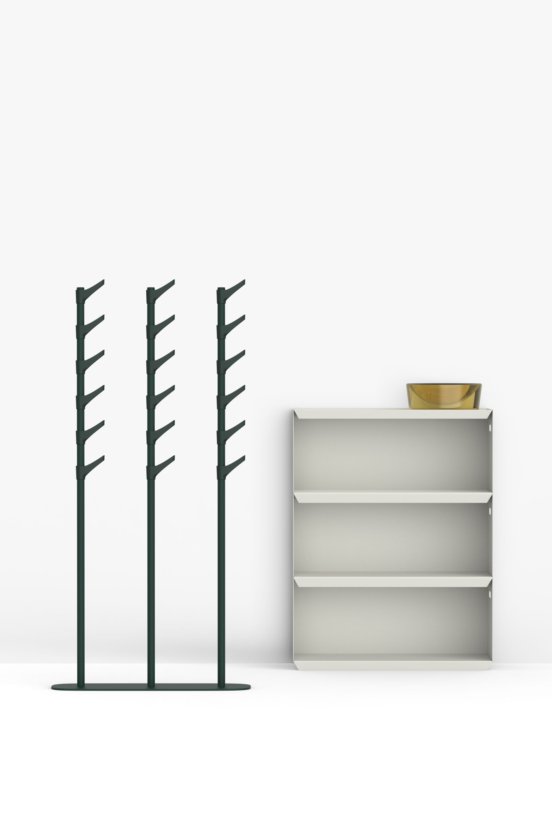 Стальная и пластиковая напольная вешалка FUNCTIONALS слайд ARCH-00035040 - Вид №17