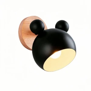 91656942 Настенный светильник Flylight Panda-black цвет черный STLM-0933647