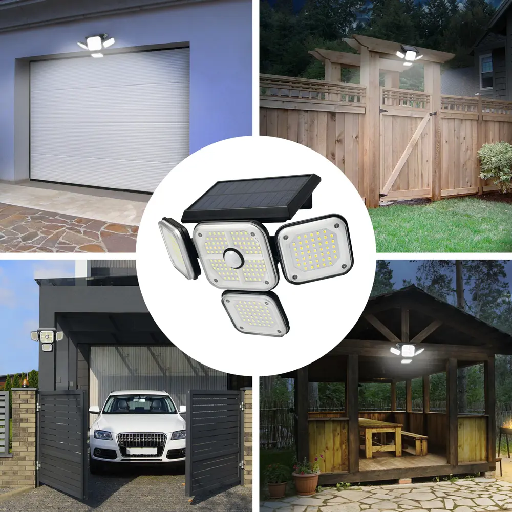Светильник светодиодный уличный Duwi Solar LED PRO на солнечных батареях с ДУ 50Вт 6500К 1000Лм IP65 датчик движения черный 86793640 STLM-2182937  - Вид №3