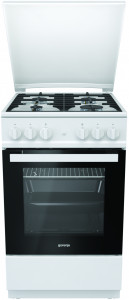 G5112WF-B Газовая плита / 85х50х60, газовая, 71 л, белый Gorenje