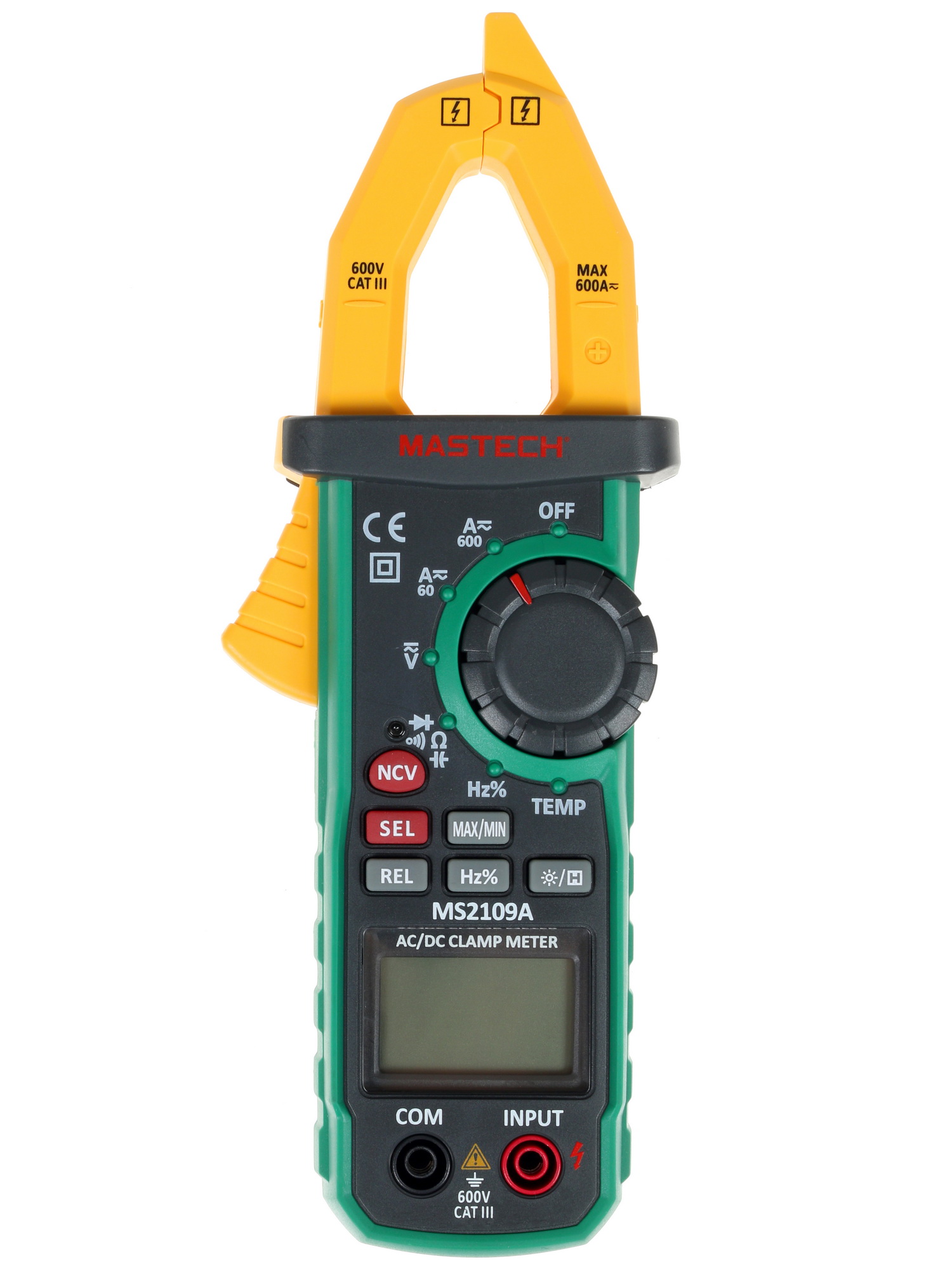 Клещи токоизмерительные Mastech MS2109A 1128046 STDN-0124280