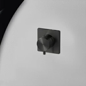 Термостат для душа карбон AICO Radomonte TER90C