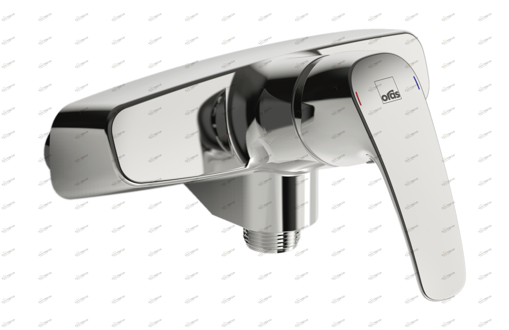 Oras 1070 Смеситель для душа 1070 Safira Хром 