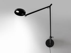 Алюминиевый светодиодный настенный светильник с гибким кронштейном