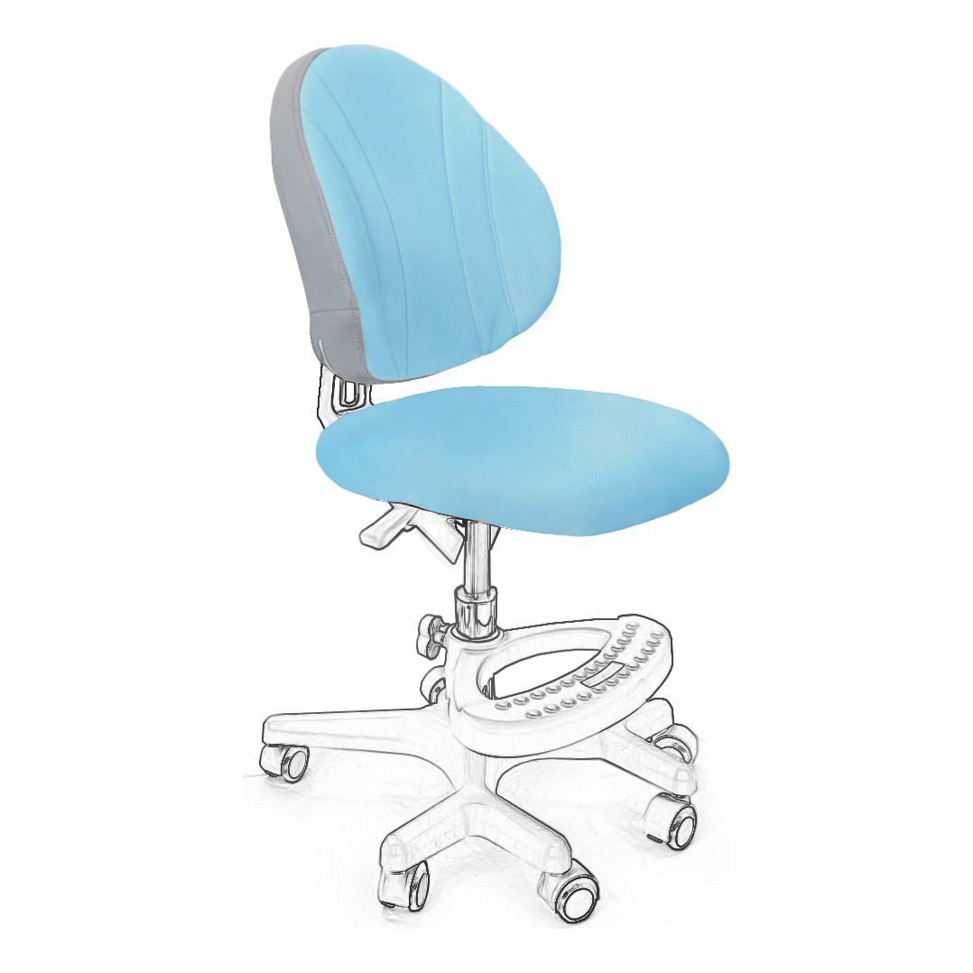 Чехол для кресла Mio Y-407 голубой KBL MEALUX EVO  00-3947270 Голубой Santreyd  - Вид №1