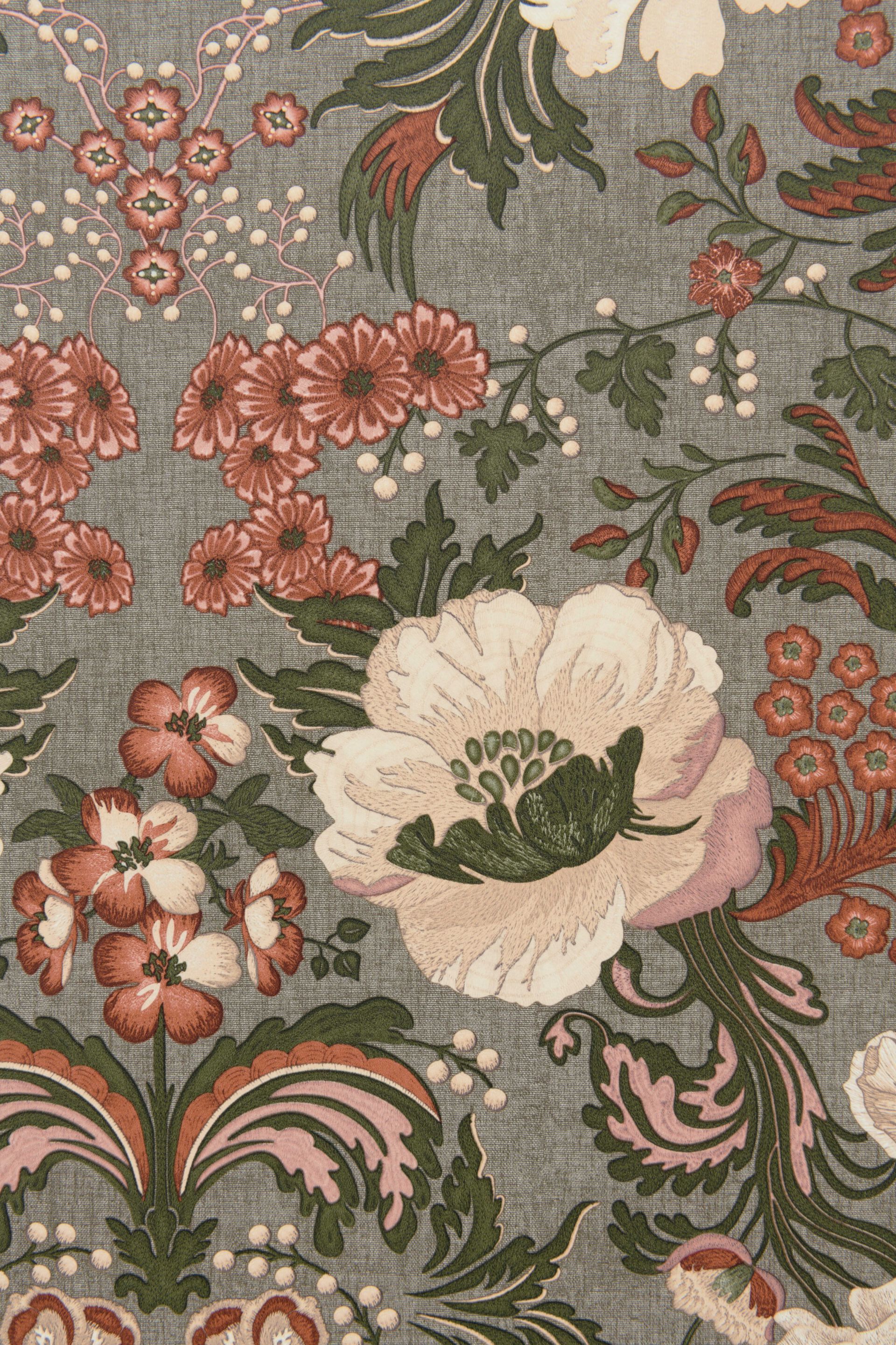 Цветочные узоры нетканые обои LELIEVRE Quenin-Belle Époque ARCH-00089402 - Вид №6