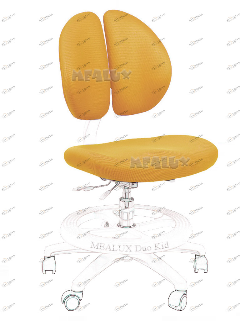 Чехол для кресла Duo-Kid желтый однотонный COMF-PRO  261312 Желтый Santreyd 