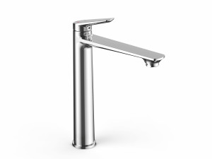 Однорычажный высокий смеситель для раковины