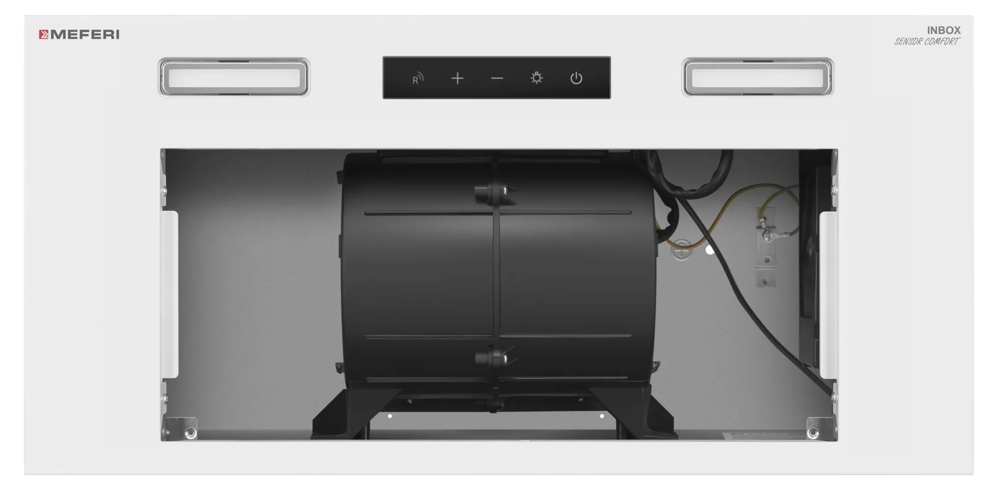 9270620 Вытяжка полновстраиваемая Meferi INBOX60WH SENSOR COMFORT белый STDN-0118406 - Вид №5