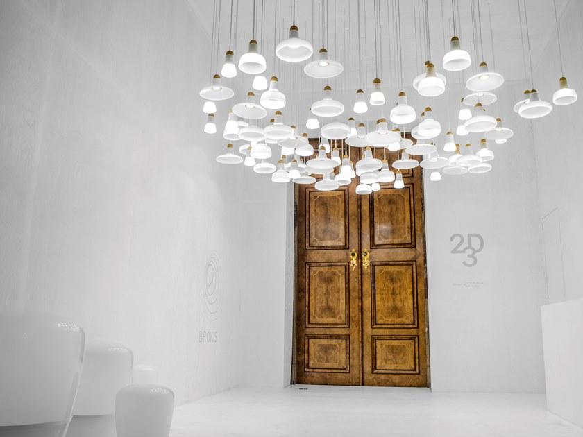 BROKIS Подвесной светильник из дутого стекла с диммером Shadows Pc894-95-96-97 - Вид №25