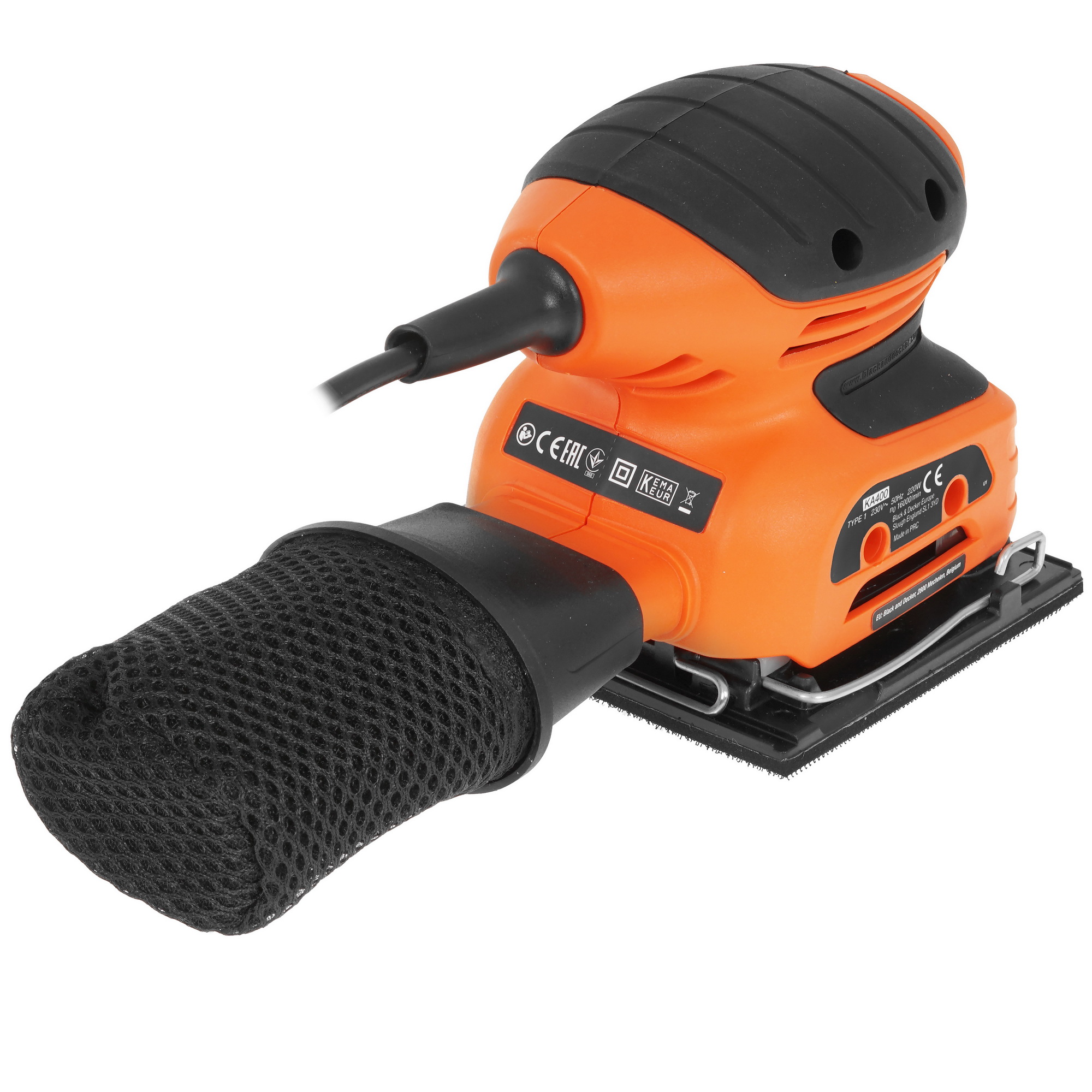 Виброшлифовальная машина Black&Decker KA400-QS 5324119 Black+decker STDN-0033621 - Вид №1
