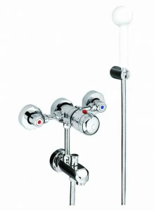 Carlo Poletti S110T0B Смеситель для внешнего душа с трубкой.