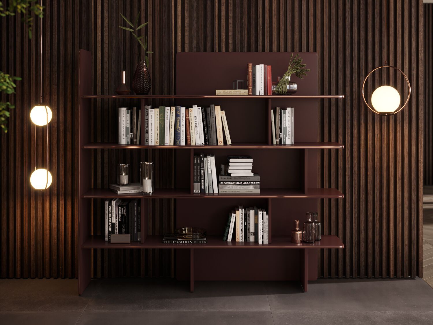 Деревянный книжный шкаф PRADDY Natur ARCH-00070029 - Вид №4