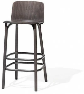 TON Табурет деревянный со спинкой Split