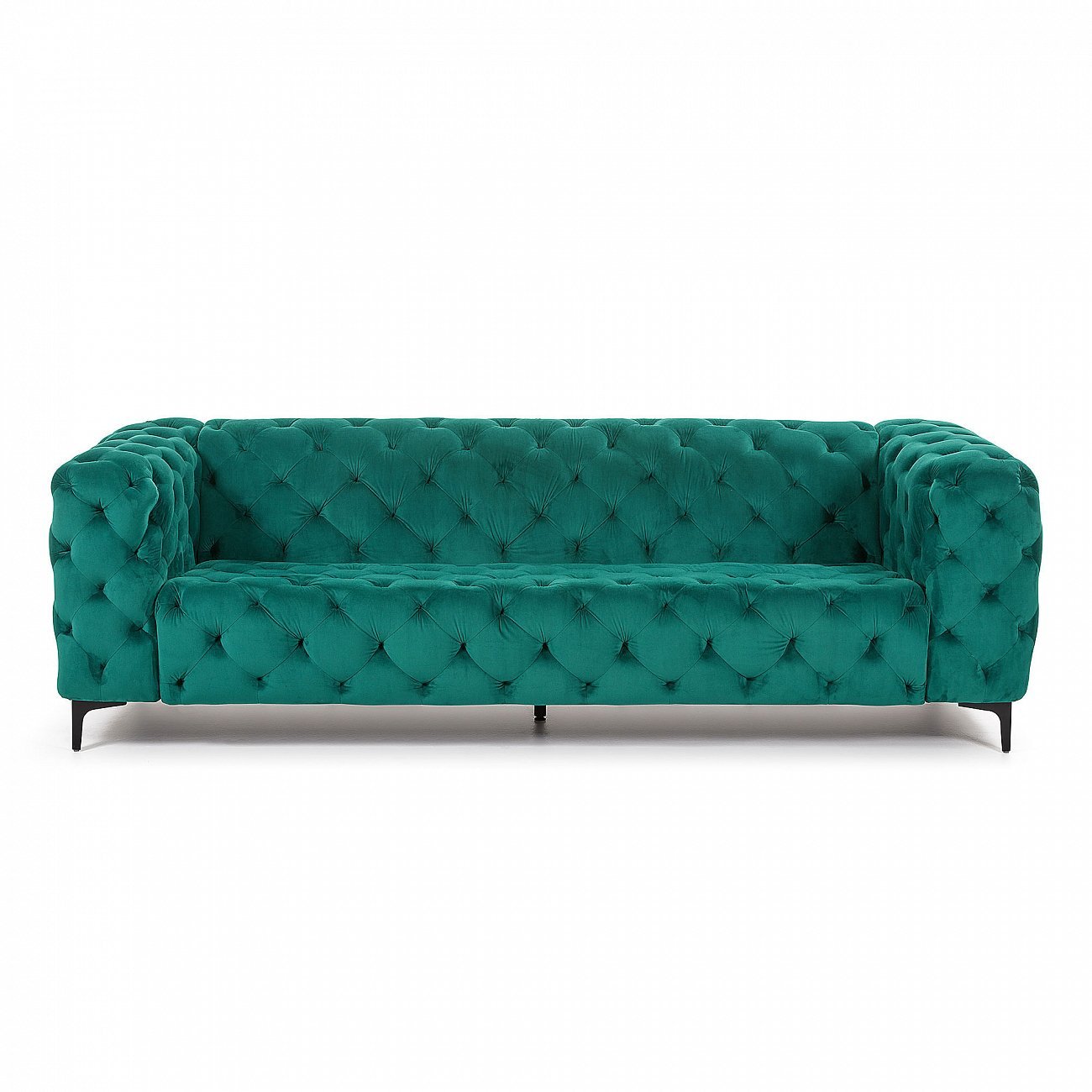 Диван Maisha трехместный зеленый от La Forma LA FORMA ДИЗАЙНЕРСКИЕ 288919 Зеленый  - Вид №1