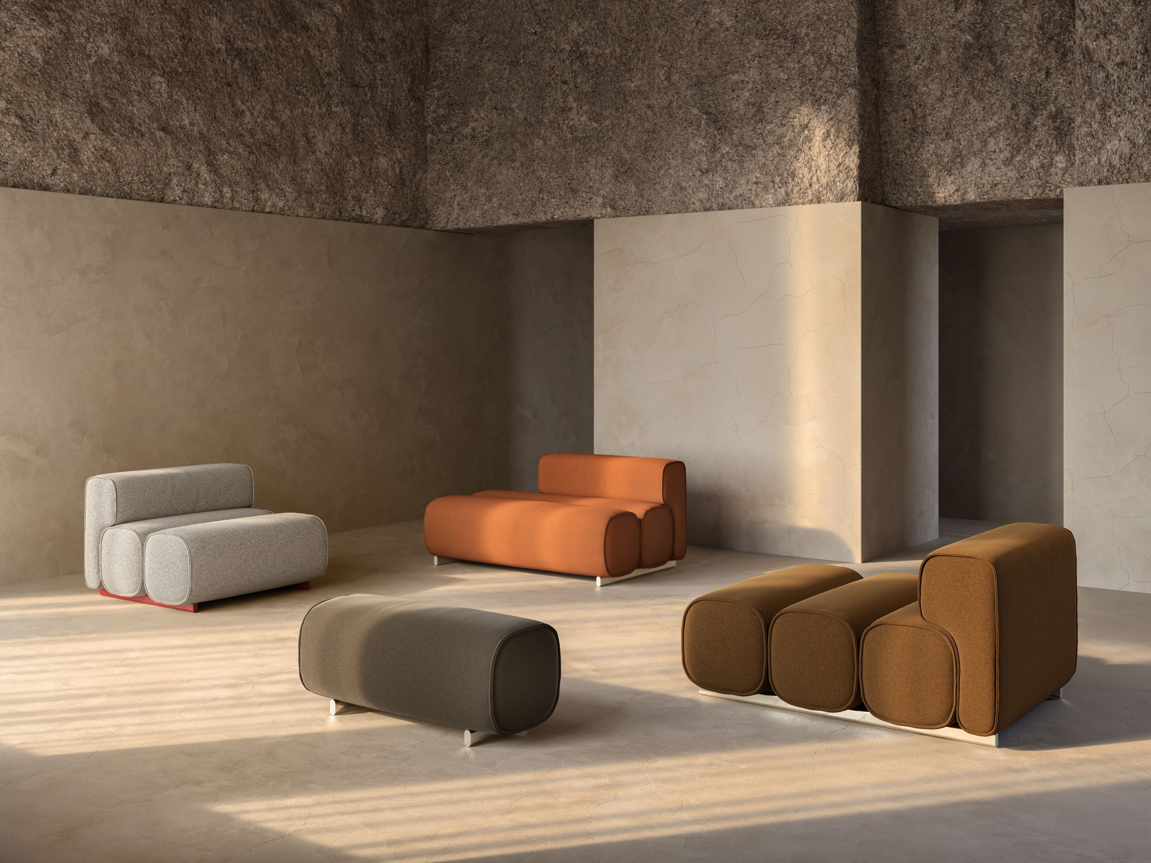 Съемный диван из ткани Desalto Unlimited ARCH-00107477 - Вид №5