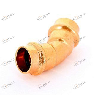 Угол 45° пресс 22 медный IBP P504102200000