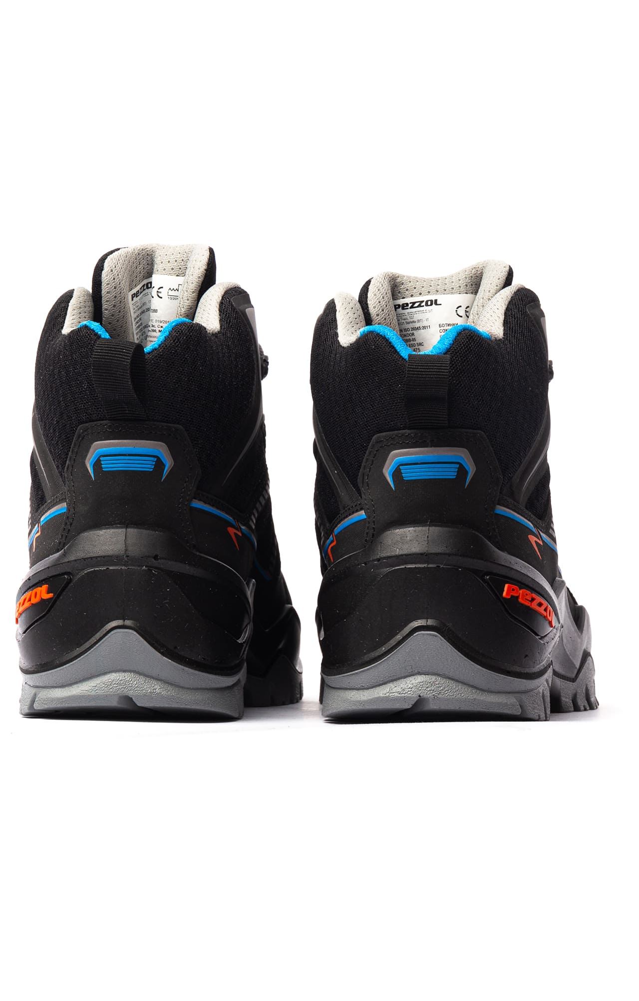 5031754 Ботинки ПЕЦЦОЛЬ КОНДОР c композитным подноском и проколозащитной прокладкой черно-синие  Летняя обувь размер 37 Спецодежда  - Вид №1