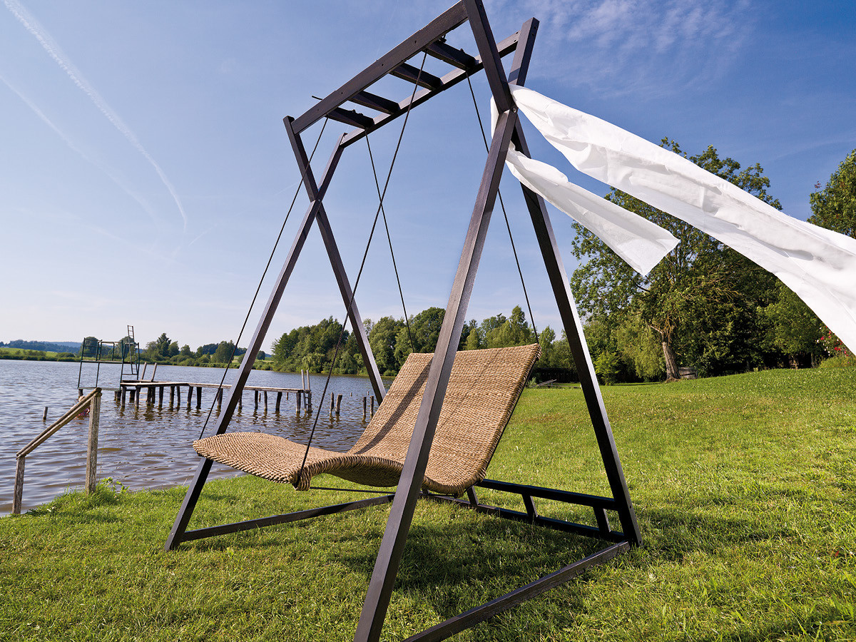 68.00.0325 Каркас Heaven Swing черный для односпальных и двуспальных кроватей Mbm  - Вид №1