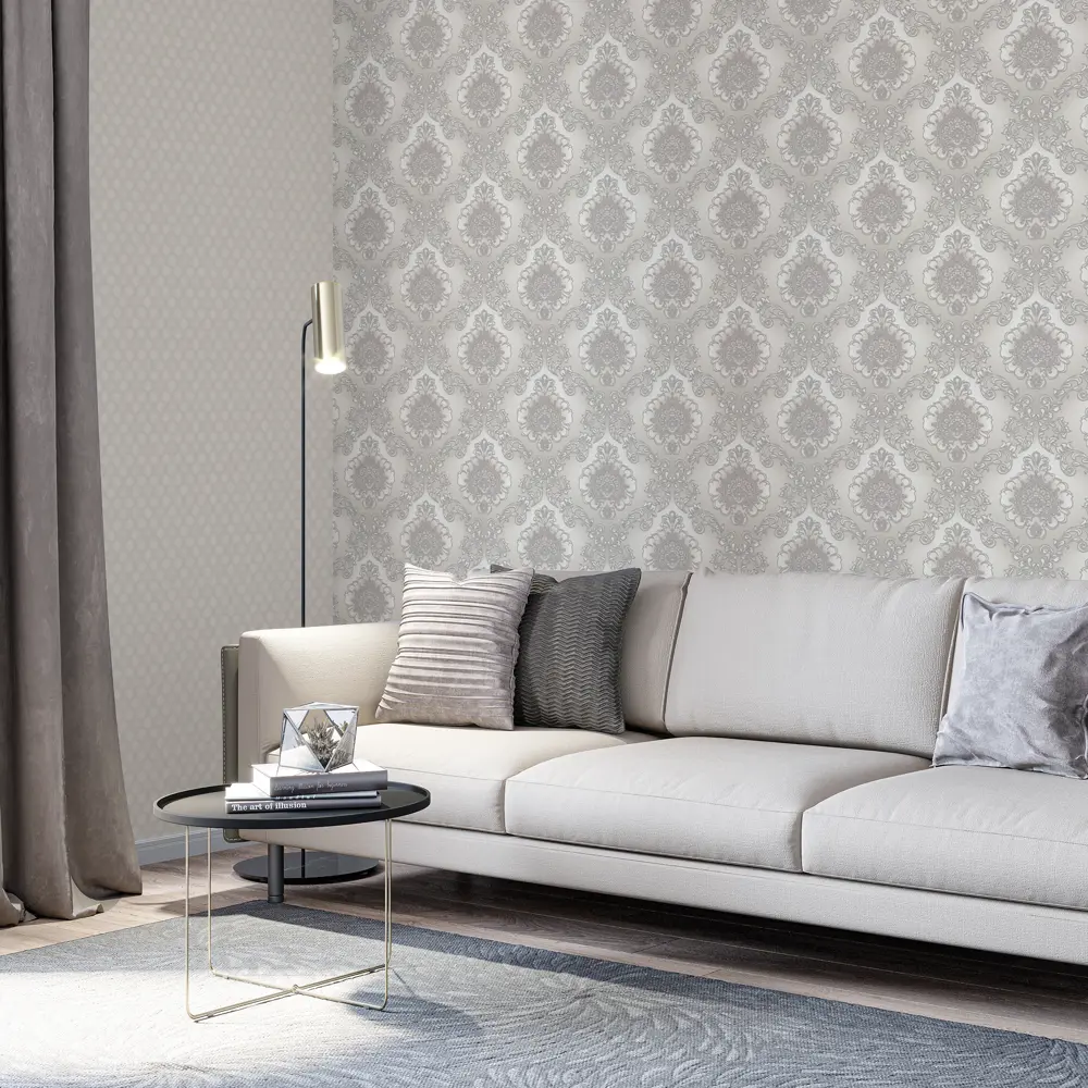 Обои флизелиновые Palitra Home Rosalina бежевые 1.06 м HC71618-21 STLM-2035946 - Вид №3