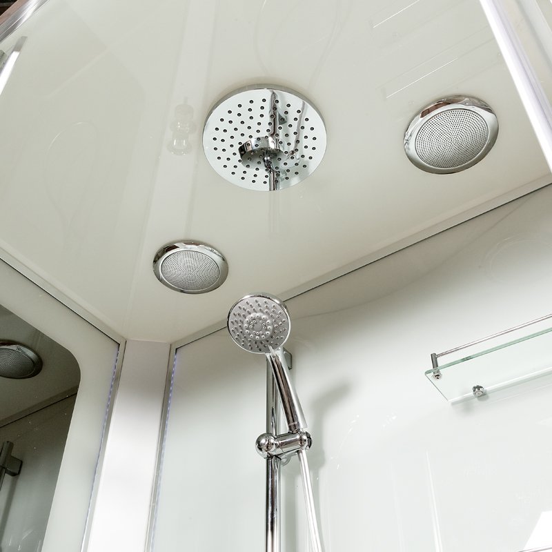 L 809 с гм. и эл. BLACK Душевая кабина DETO Серия L А102 L стандартная - Вид №8