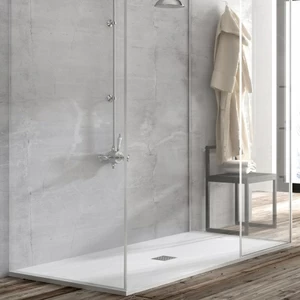 ДУШЕВОЙ ПОДДОН COLISEUM 140X100 СМ STONE NOX WHITE