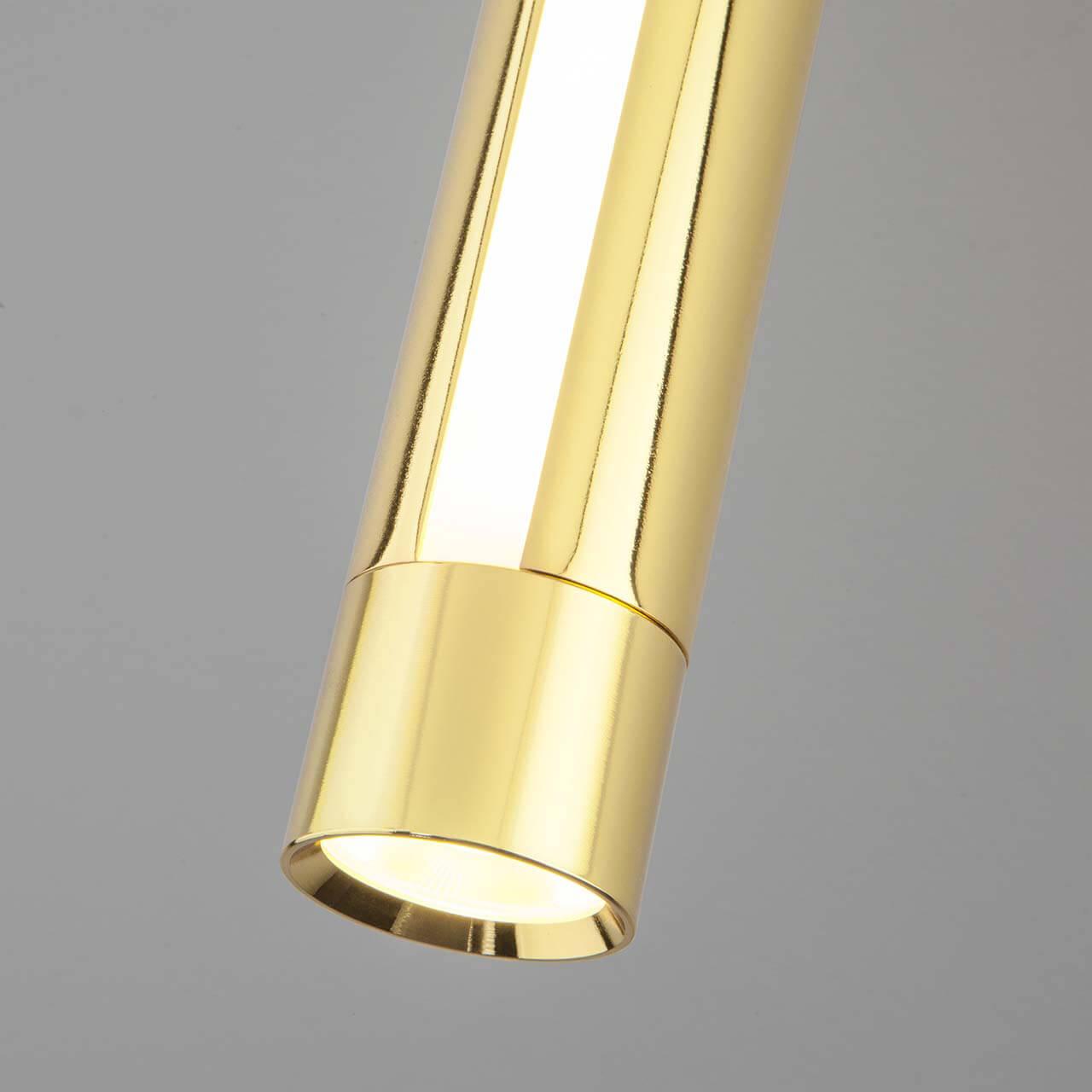 Светодиодный спот Eurosvet Strong 20084/1 LED черный/золото EUROSVET STRONG 00-3926026 Золото  - Вид №3