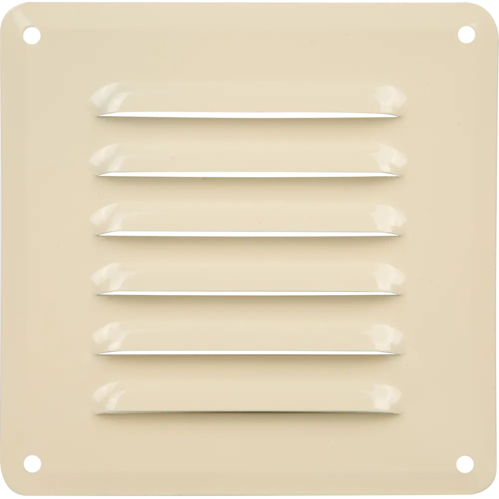 Вентиляционная решетка ORE GM1515I бежевая 150×150 мм 84653733 STLM-0053244 - Вид №1