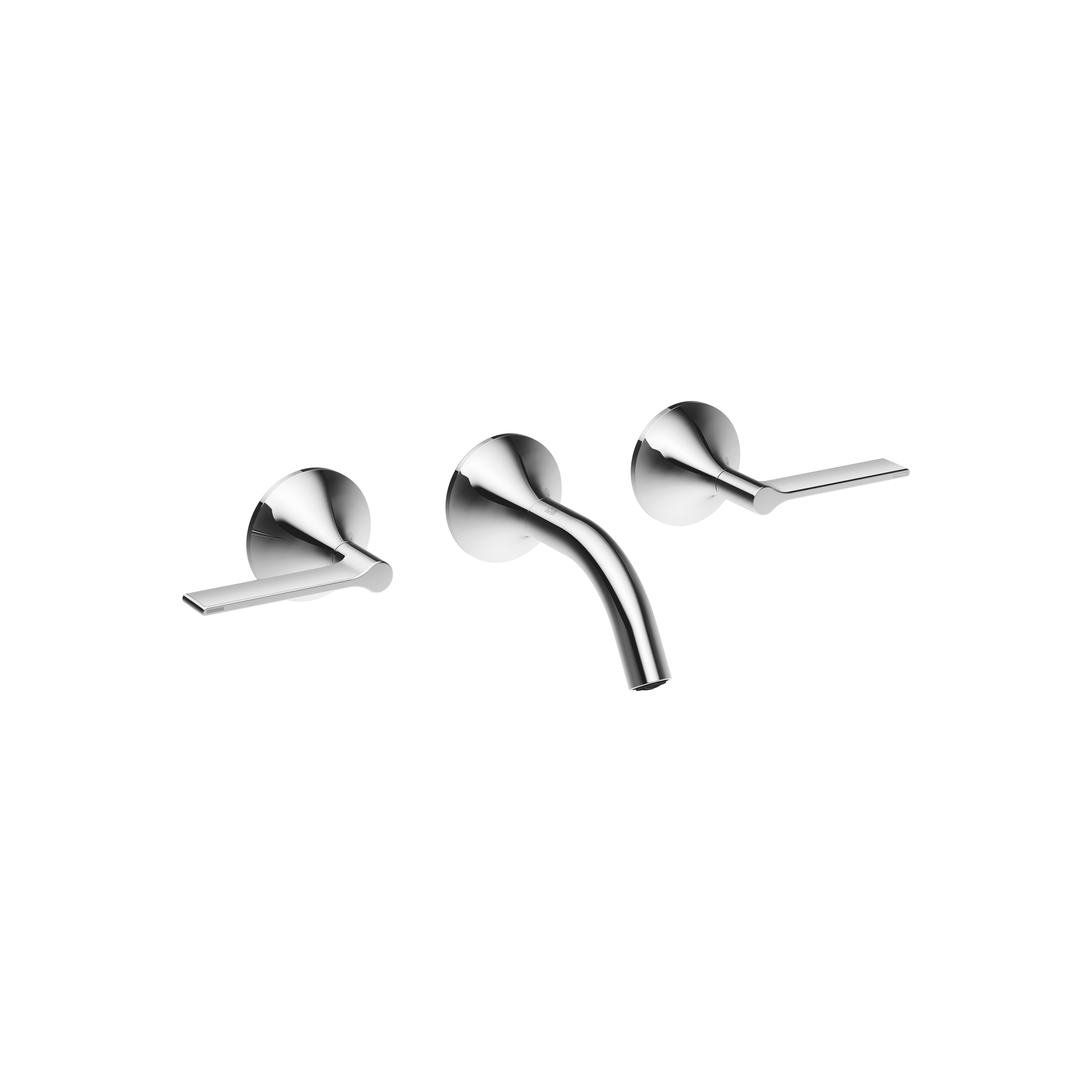 VAIA Смеситель для раковины настенный без донного клапана - Хром 36702819-00 DornBracht