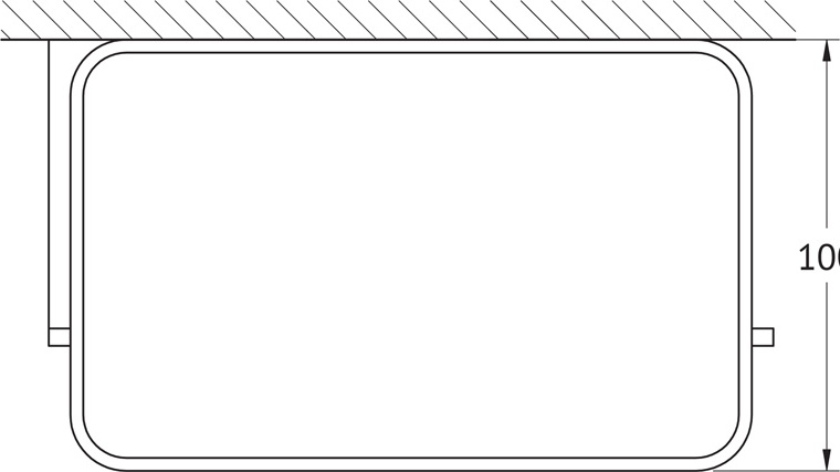 7726 Держатель туалетной бумаги с полкой ARTWELLE Schwarz - Вид №1