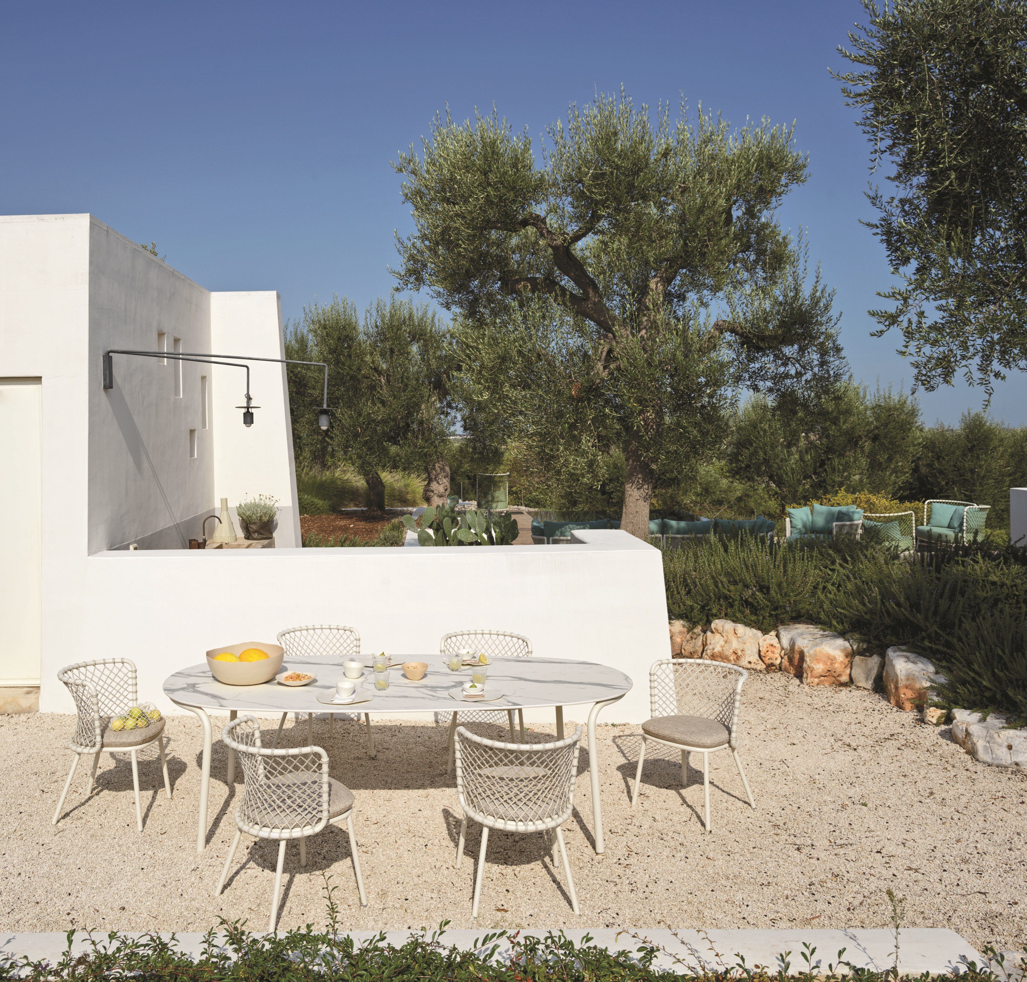 Плетеный садовый стул с полиэфирной веревкой Roberti Charme ARCH-00076774 - Вид №2